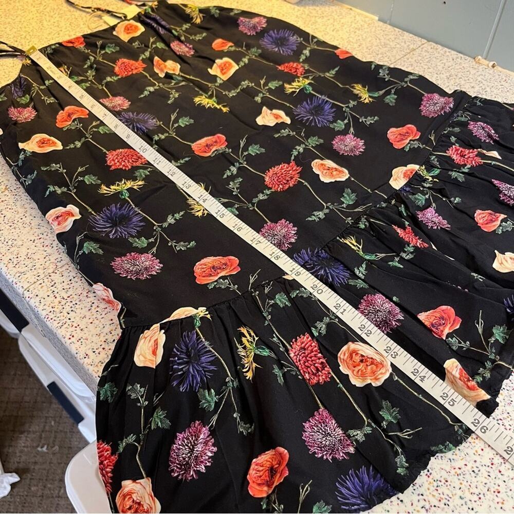 NWT Anthropologie Malai Bloomsbury For Love Floral Mini Dress Women’s Size S - Picture 12 of 13